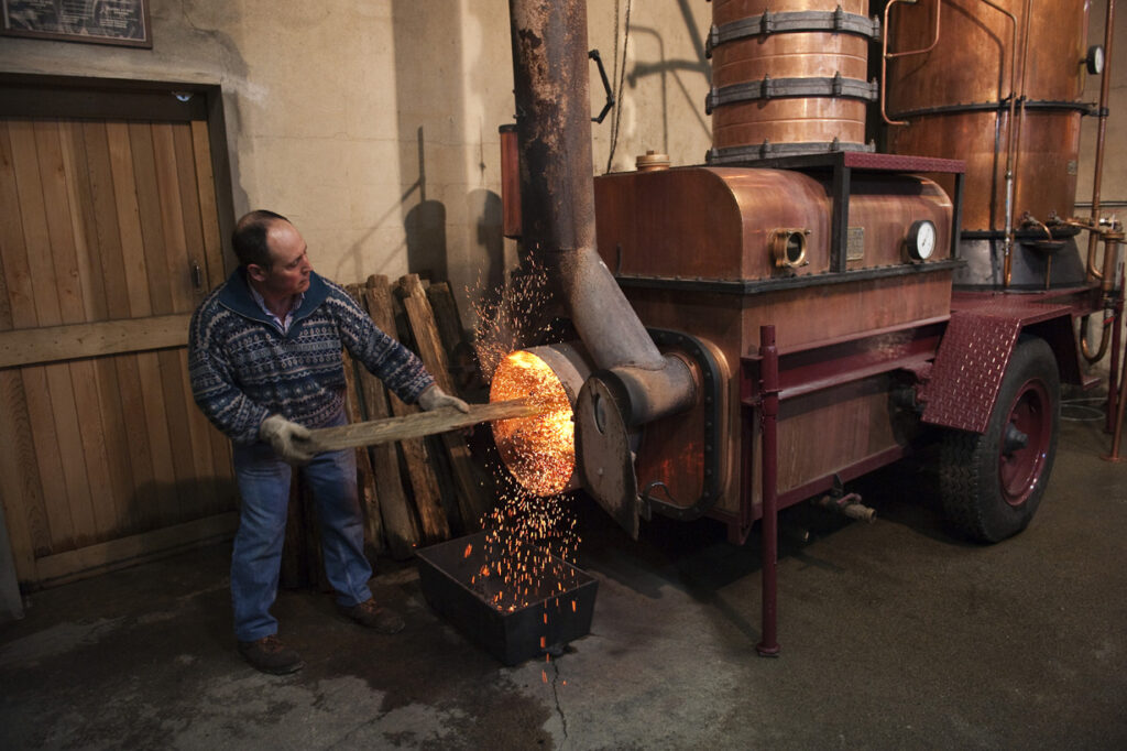 Armagnac, still room with alambic